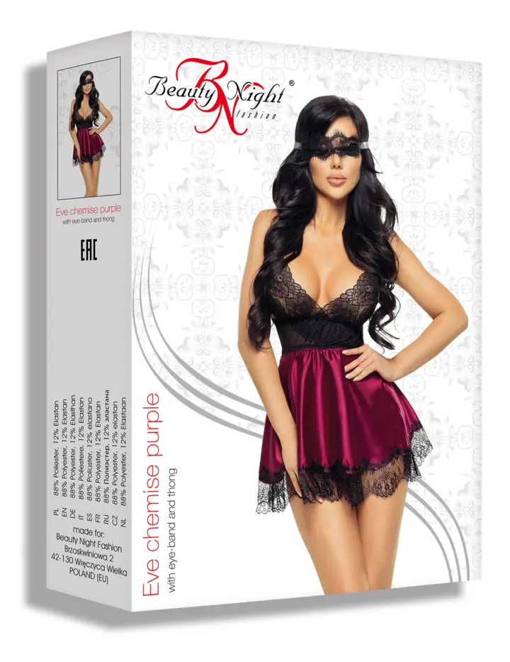 Eve chemise purple 5