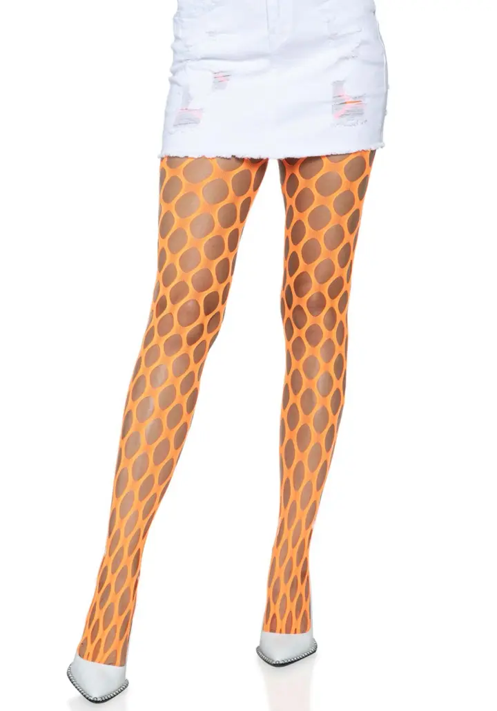 Leg Avenue: collant traforati in 4 vivaci colori – foto 3