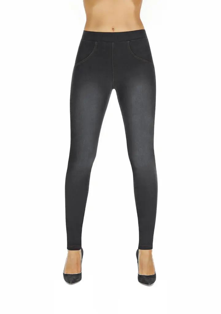 Bas Bleu: Leggings in Denim con Effetto Super Push-Up Maddie – foto 7