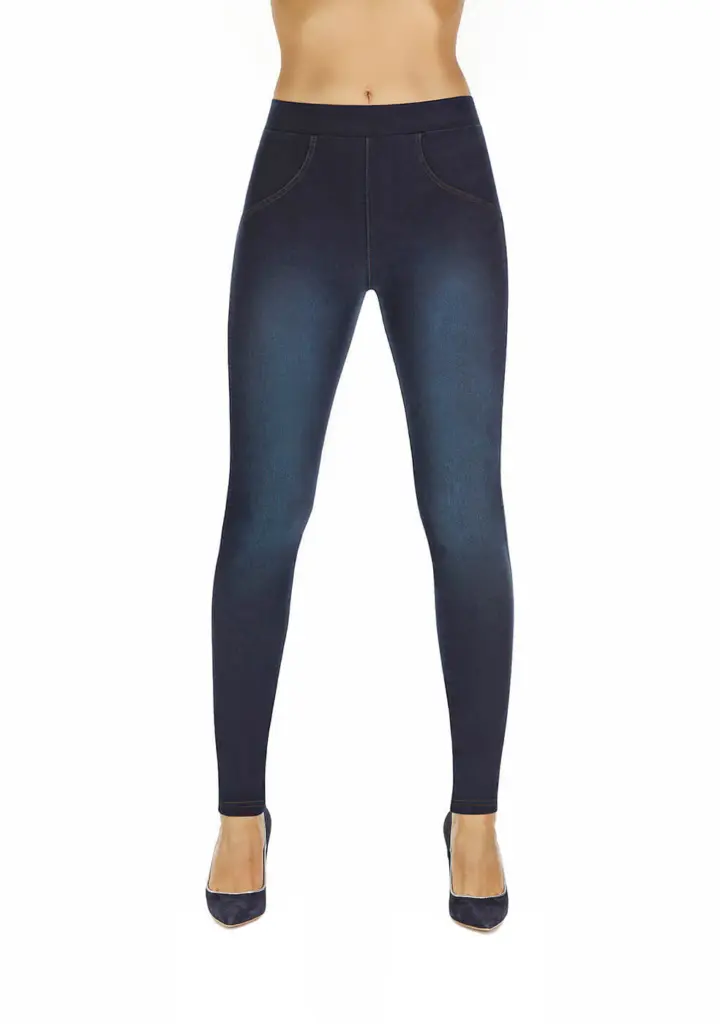 Bas Bleu: Leggings in Denim con Effetto Super Push-Up Maddie – foto 5