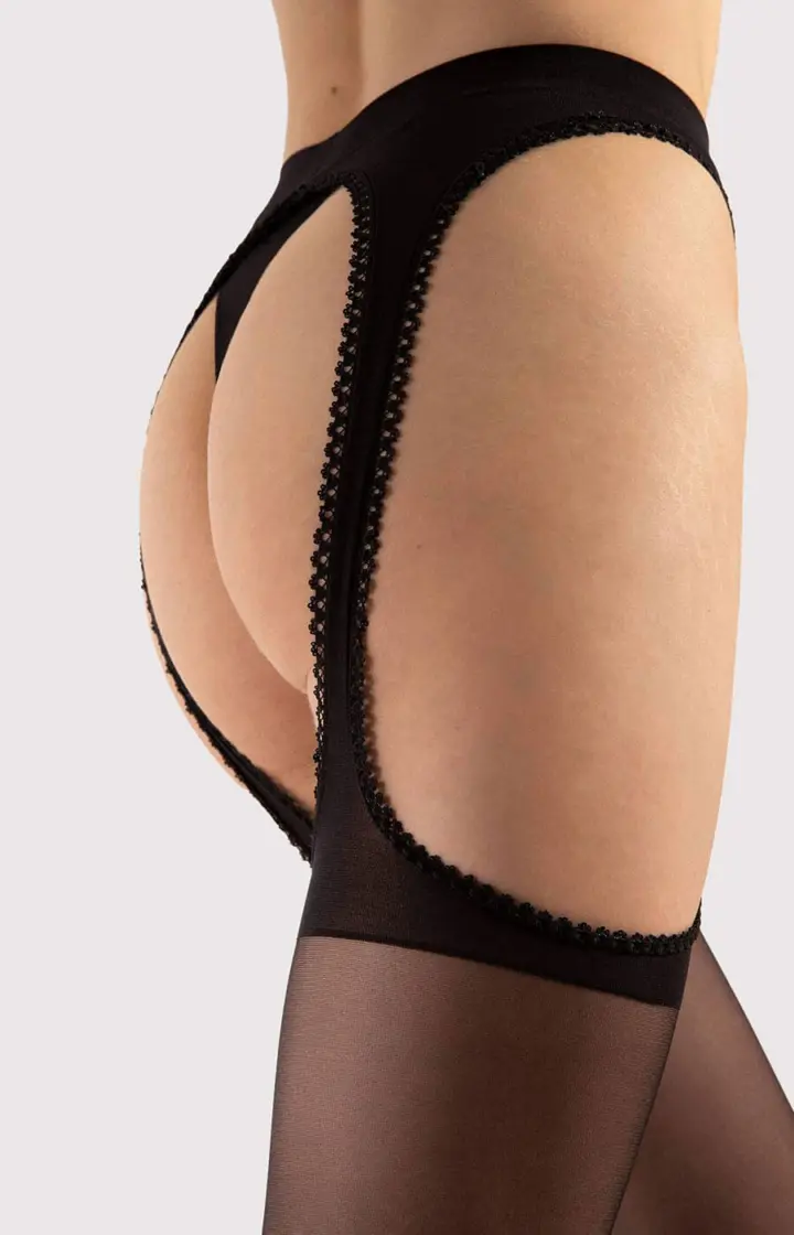 Fiore: Sensuali Collant con effetto reggicalze 20 Den – foto 3