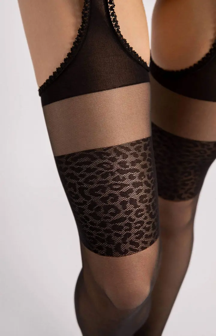Fiore: Collant effetto reggicalze 20 den Amour Sauvage – foto 4