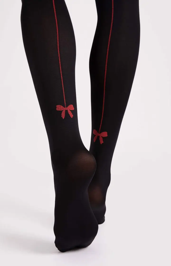 Fiore: Collant Sexy con Effetto Autoreggenti 40 Den – foto 3
