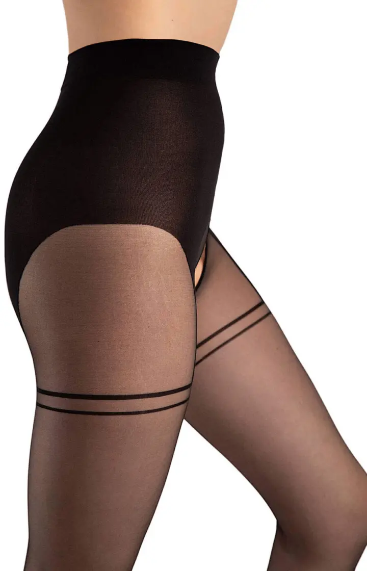 Fiore: Sexy Collant aperti 20 den modello Delight – foto 2