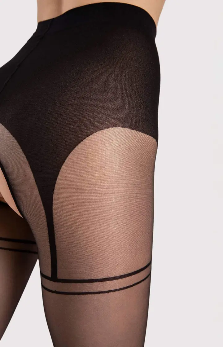 Fiore: Sexy Collant aperti 20 den modello Delight – foto 3