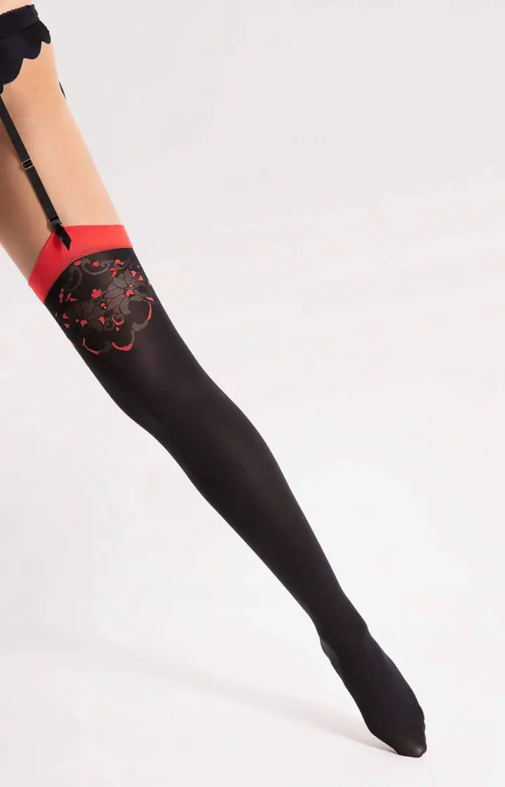 Fiore: Variete sexy calze da reggicalze 40 denari – foto 3