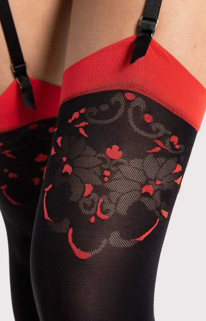 Fiore: Variete sexy calze da reggicalze 40 denari – foto 2
