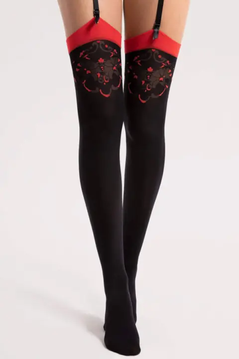 Fiore: Variete sexy calze da reggicalze 40 denari