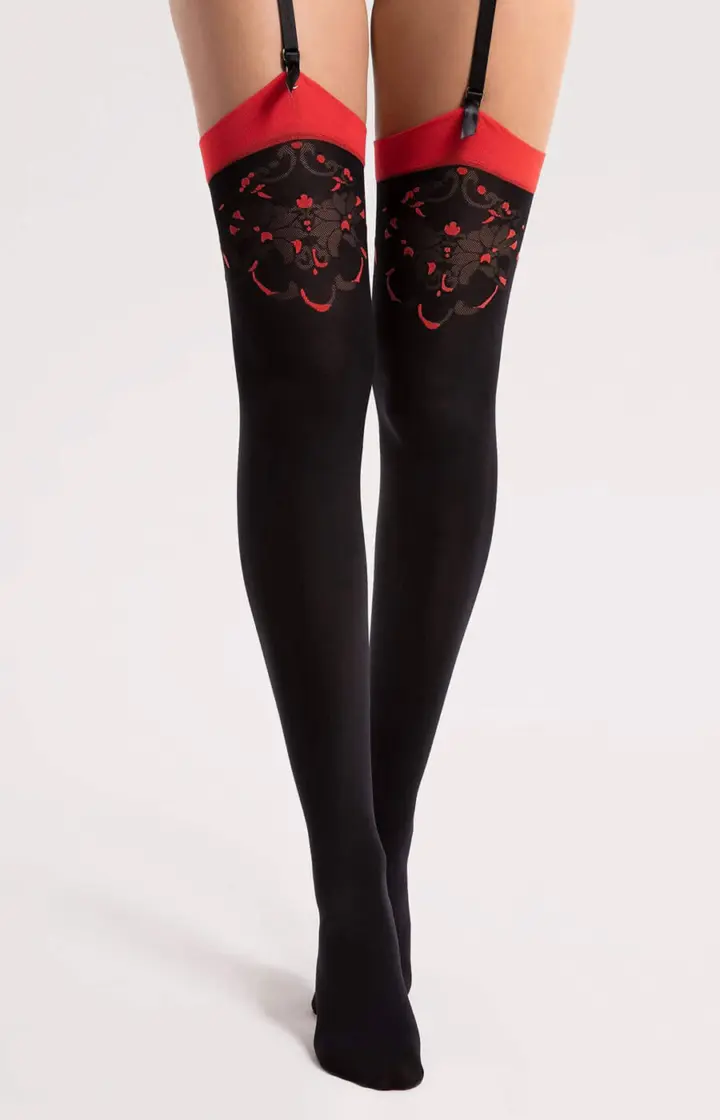 Fiore: Variete sexy calze da reggicalze 40 denari