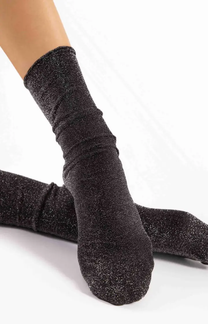 Fiore: Calzini lurex 60 denari 4 colori modello Beste – foto 3