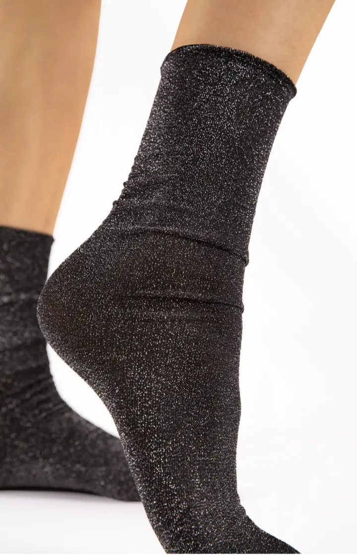 Fiore: Calzini lurex 60 denari 4 colori modello Beste – foto 2