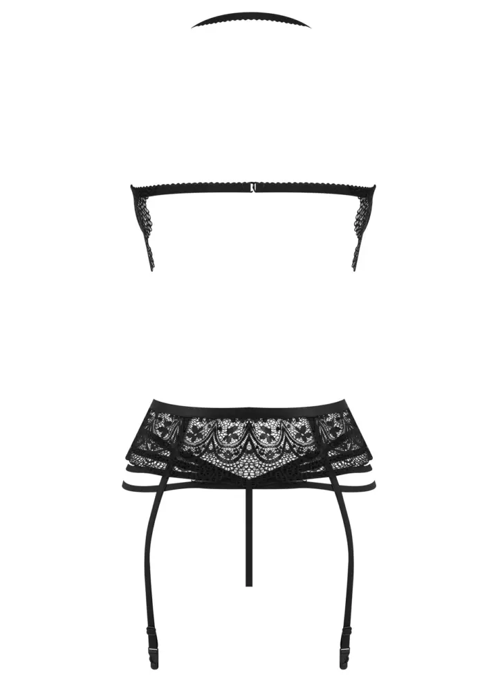 Beauty Night: Set guepiere in pizzo e perizoma Lace Temptation – foto 12