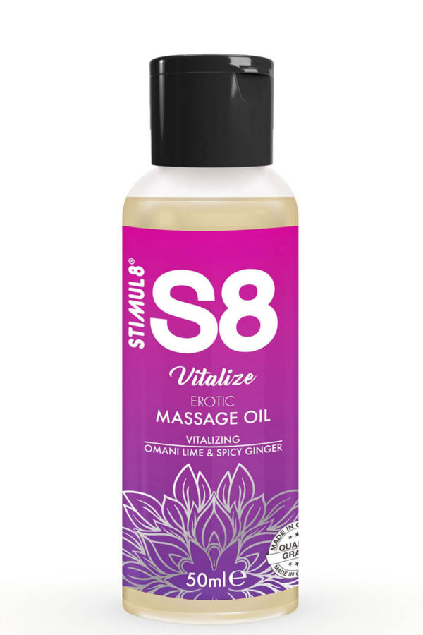 S8 Olio da Massaggio 50 ml – Idratante Naturale in tre fragranze