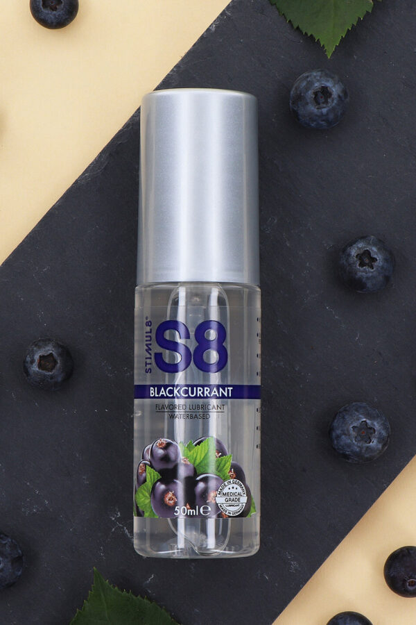 Lubrificante S8 50 ml – A Base d’Acqua, Commestibile 6 Gusti