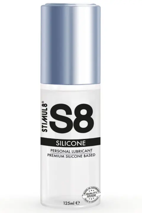 S8 Lubrificante Premium Silicone 125 ml – Lunga Durata e Tocco Setoso