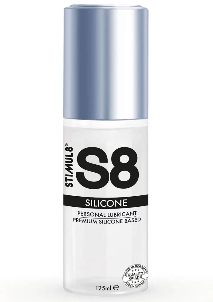 S8 Lubrificante Premium Silicone 125 ml – Lunga Durata e Tocco Setoso