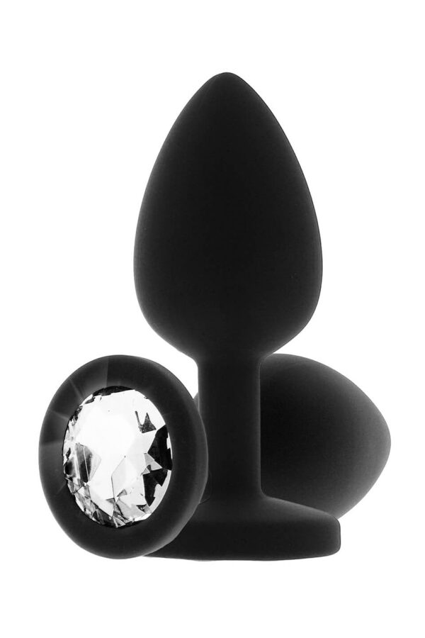 Diamond Jewel – Plug in Silicone con Gemma Decorativa S