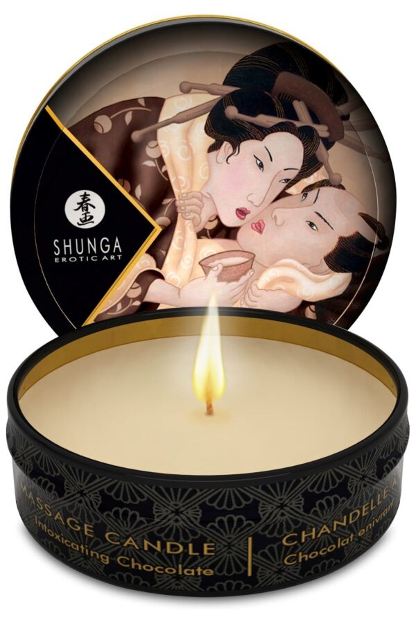 Candela da massaggio Shunga – Oli naturali 3 fragranze
