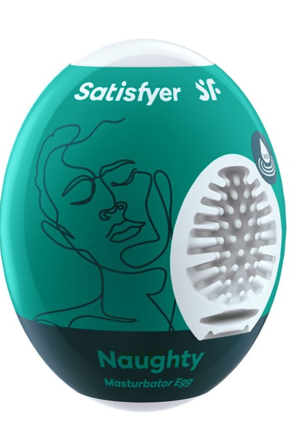 Eggcited Naughty - Uovo Massaggiatore Maschile Satisfyer