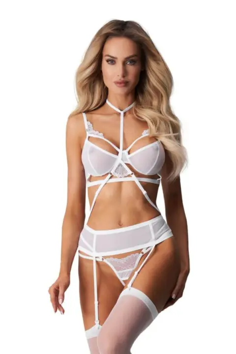 Set 3 pezzi bianco aperto Premisis – Obsessive premium