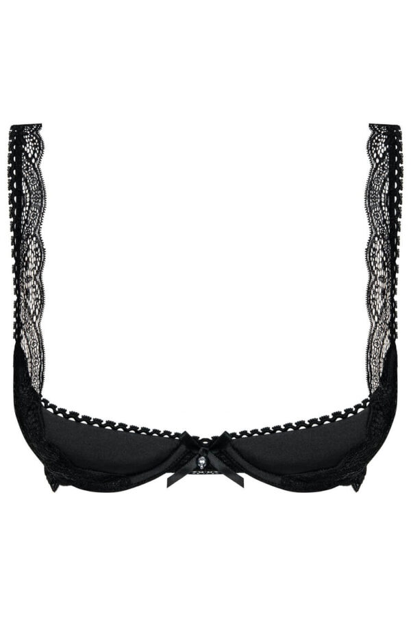 Reggiseno Miamor Obsessive – half-cup in pizzo nero