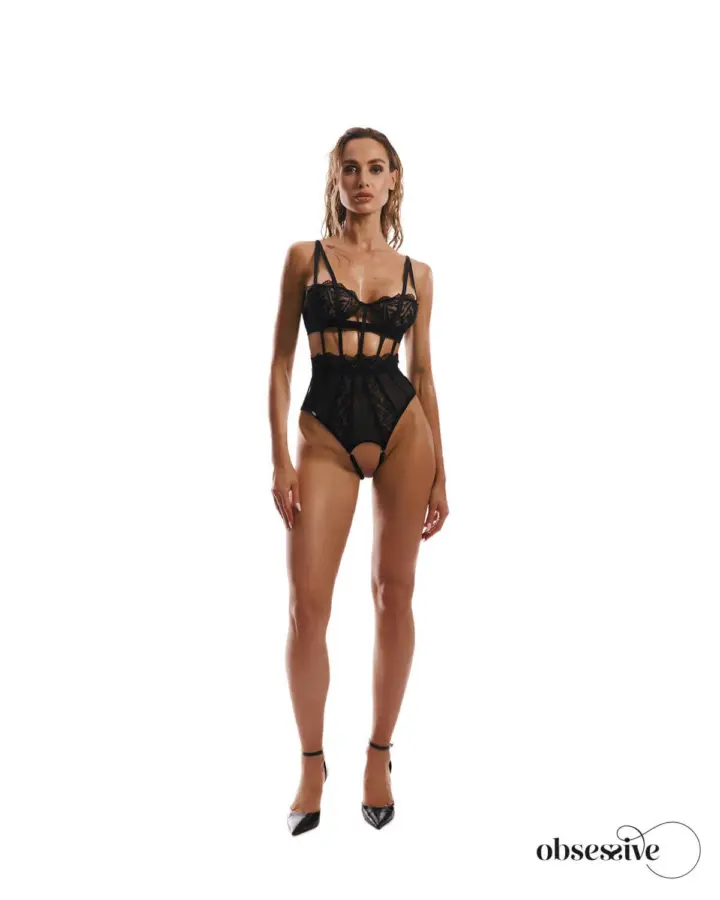 Body aperto con coppe push-up – Obsessive Hersis – foto 8
