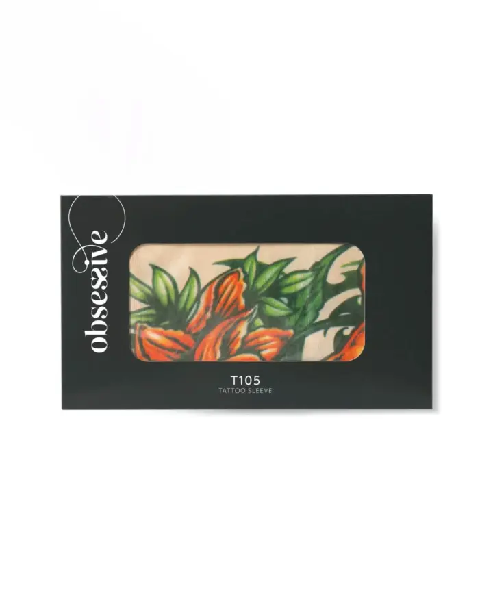 Manica effetto tatuaggio multicolore – Look audace e creativo – foto 3