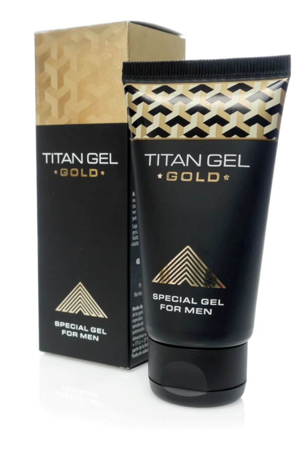 Titan Gel Gold 50 ml – Gel idratante uomo edizione Gold