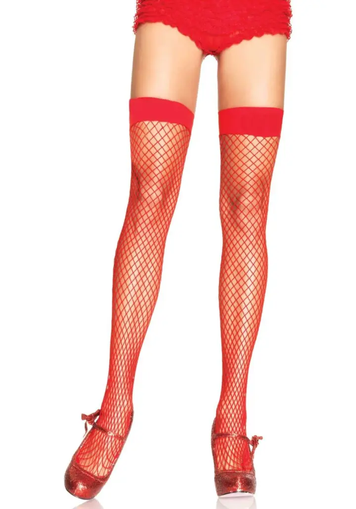 Leg Avenue: sexy calze autoreggenti a rete larga in tre colori – foto 2