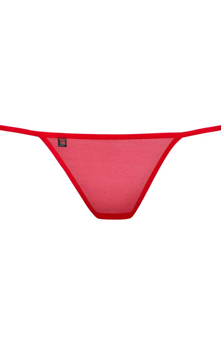 Perizoma Luiza rosso Obsessive – passione elegante – foto 7