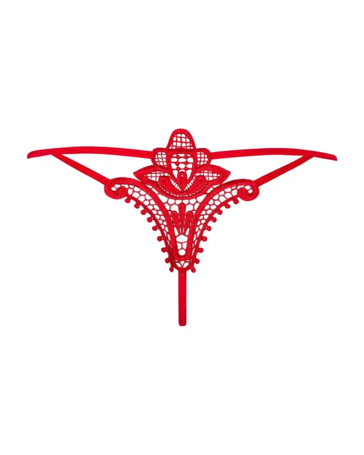 Perizoma Luiza rosso Obsessive – passione elegante – foto 6