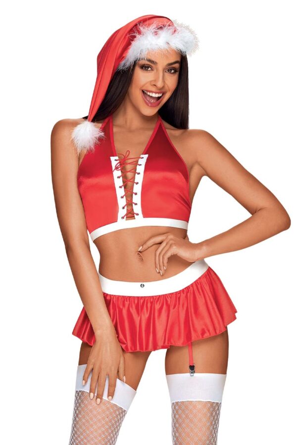 Obsessive Lingerie per Natale: Ms Claus sexy completino natalizio