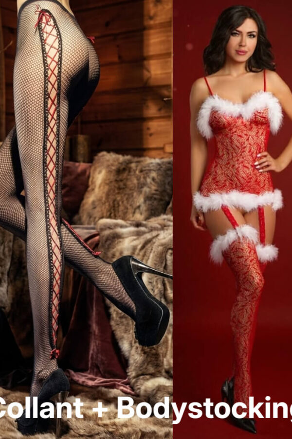 Collant Luxury + Bodystockyng Natalizia