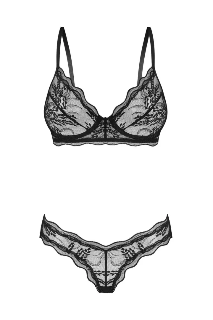 Obsessive Perisia set reggiseno e brasiliana in pizzo – foto 7