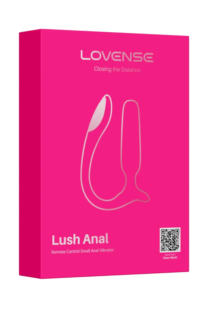 Lovense Lush Anal, plug vibrante indossabile con LED – foto 11