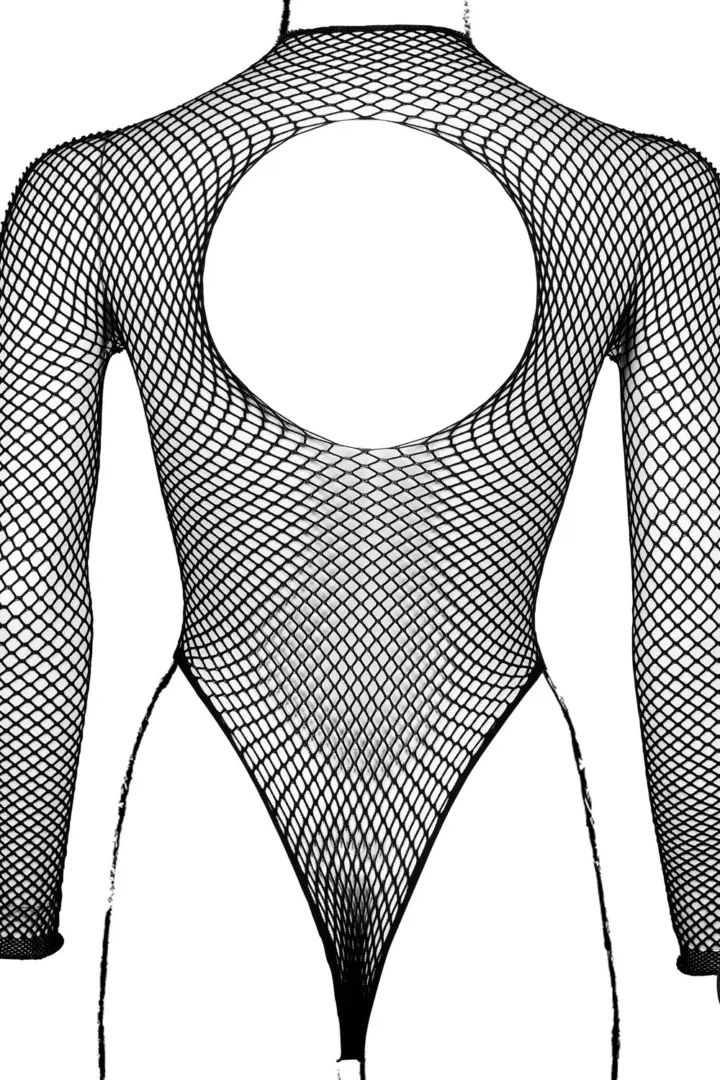 Fishnet Turtle body Curvy a rete con schiena scoperta – foto 6