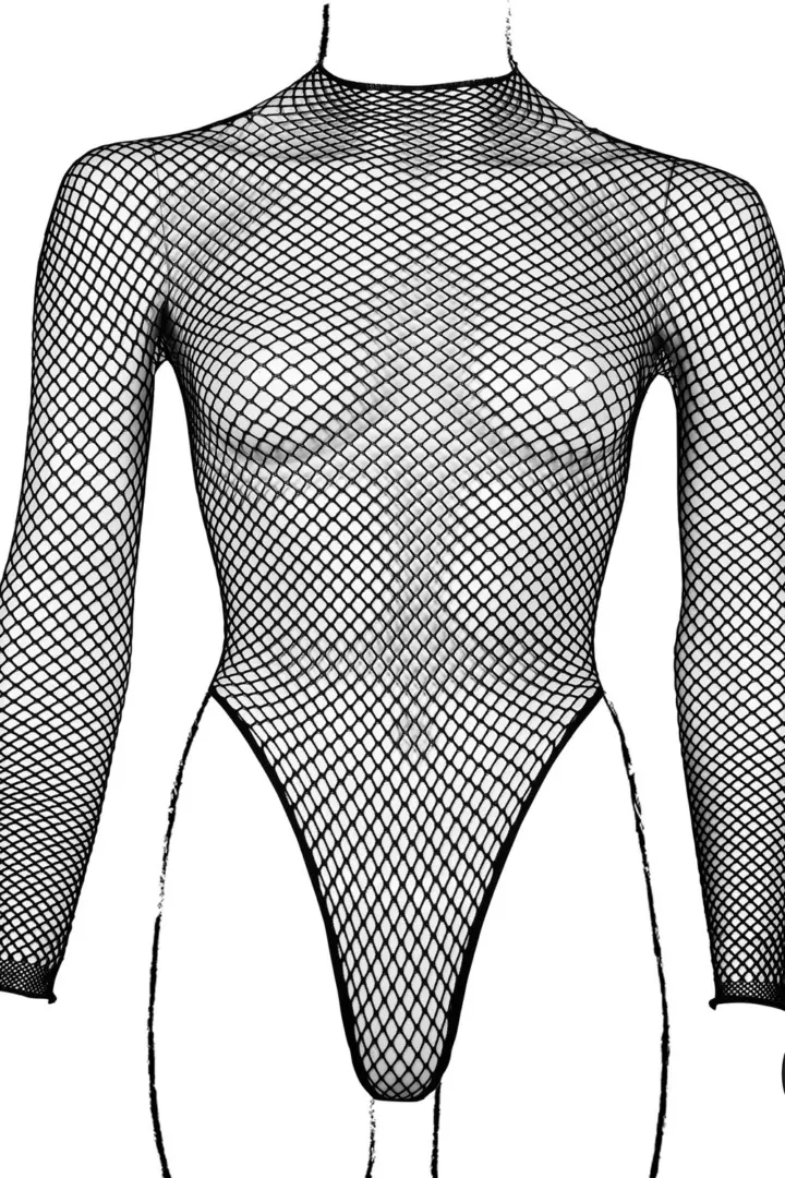 Fishnet Turtle body Curvy a rete con schiena scoperta – foto 5