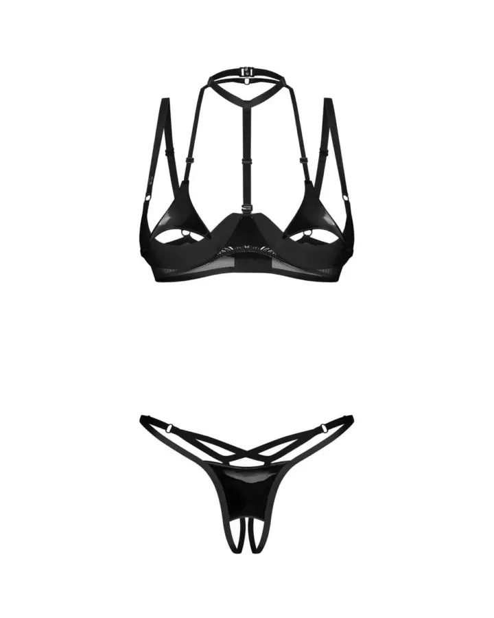 Obsessive Rolleya Completo Aperto con Choker – foto 8
