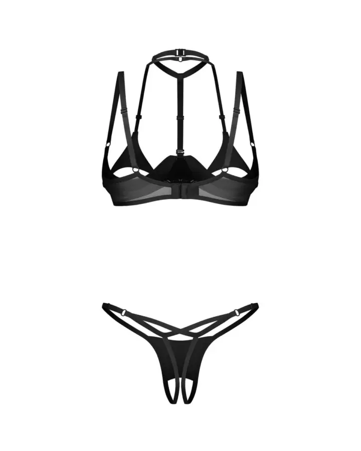 Obsessive Rolleya Completo Aperto con Choker – foto 7